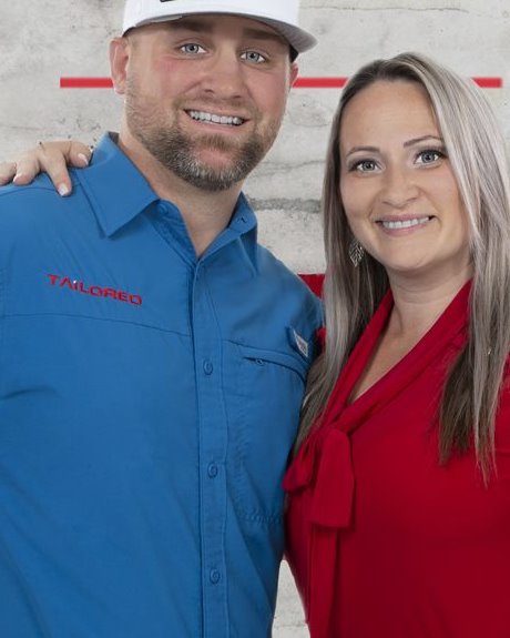 The husband and wife owners of Tailored Projects LLC